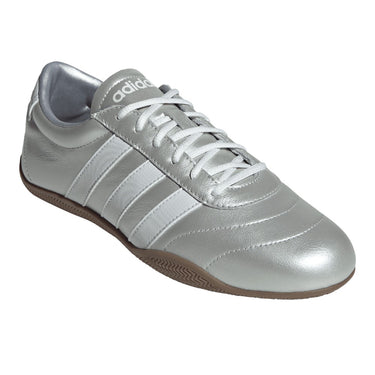 adidas Grand Court Lo Shoes - Women's - Silver / White / Gum