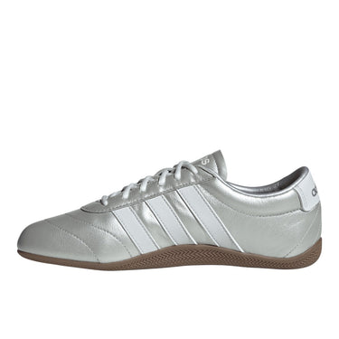 adidas Grand Court Lo Shoes - Women's - Silver / White / Gum