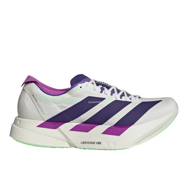 Shop White Mens Adizero Adios Pro 4 Running Shoes – Shoebacca