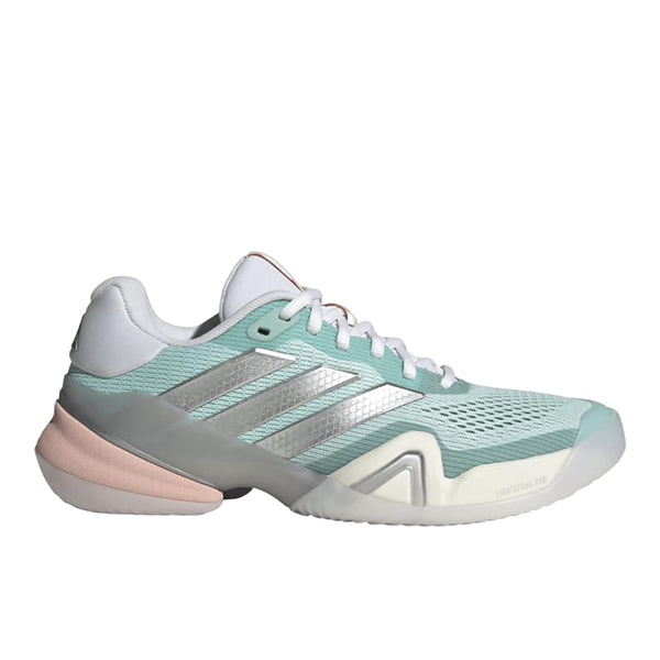 adidas Barricade 14 Aqua/Silver/Pink Womens Shoes Blue 9.5