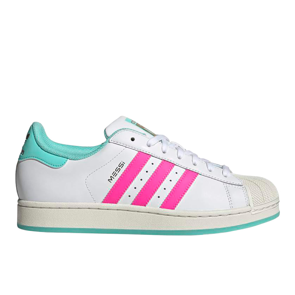 Shop Pink, White Mens Superstar Messi Lace Up Sneakers – Shoebacca