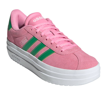 adidas VL Court Bold Women's Shoes, Size: 6.5, Light Pink Green