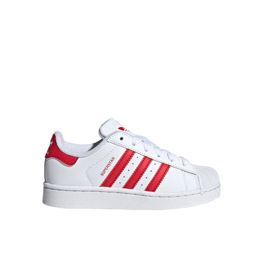 Shop Red, White Boys Superstar II Lace Up Sneakers (Little Kid) – Shoebacca