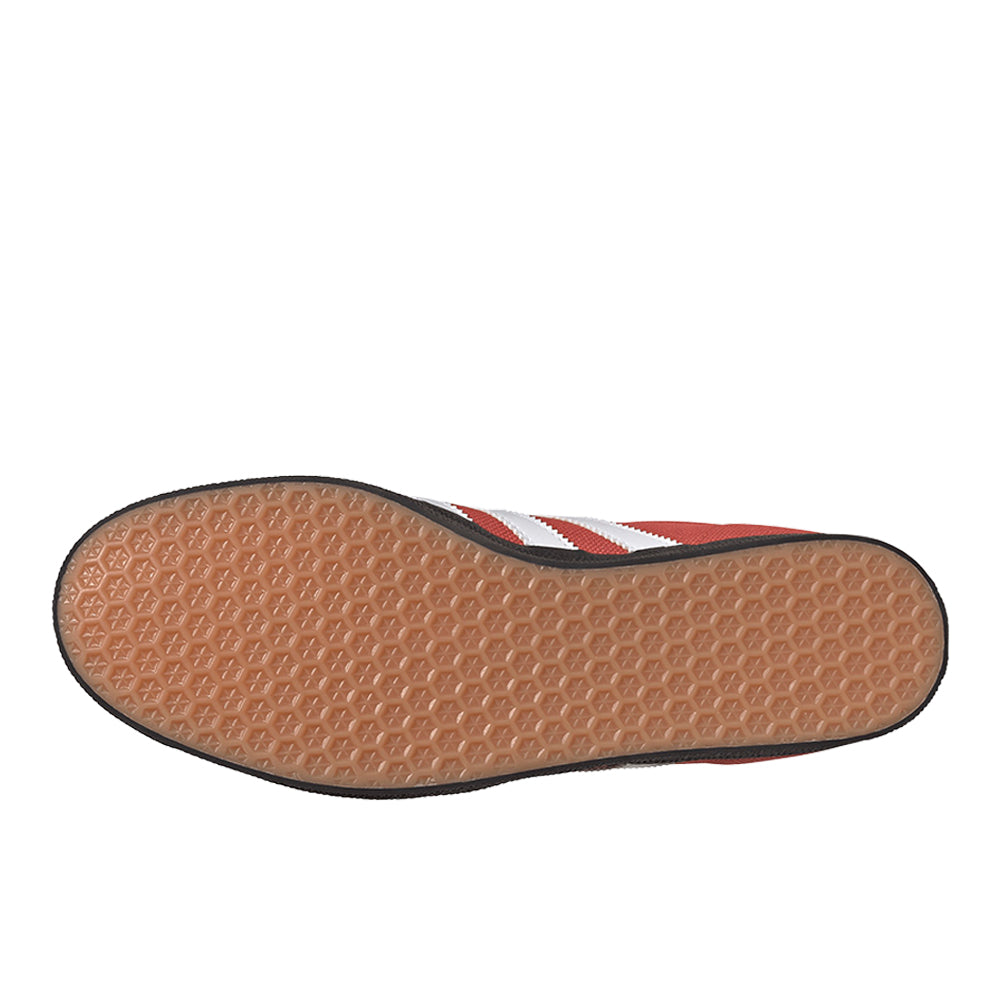 Shop Red Mens Gazelle Lace Up Sneakers – Shoebacca