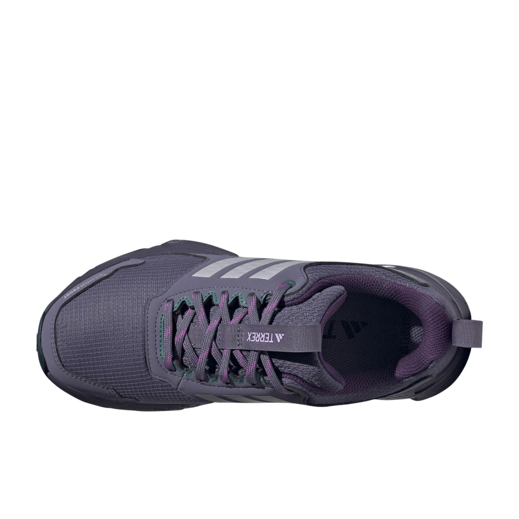 Shop Purple Womens Terrex Tracefinder 2 Clima Trail Running Shoes