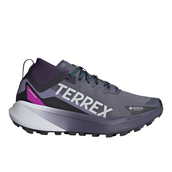 Shop Purple Womens Terrex Agravic Gore-Tex Trail Running Shoes – Shoebacca