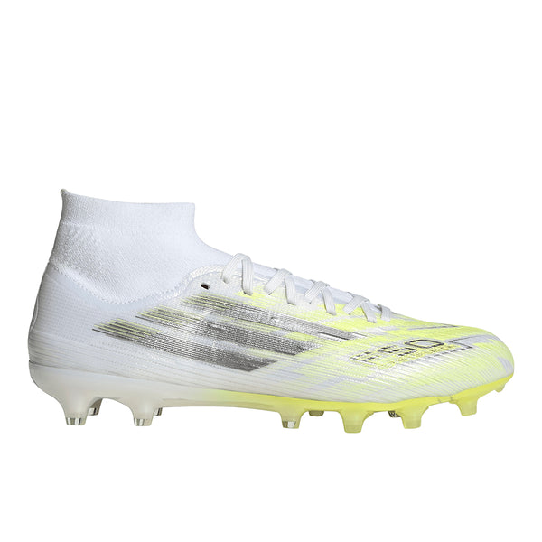 Shop White Womens F50 Sparkfusion Pro Mid Cut Firm/Artificial