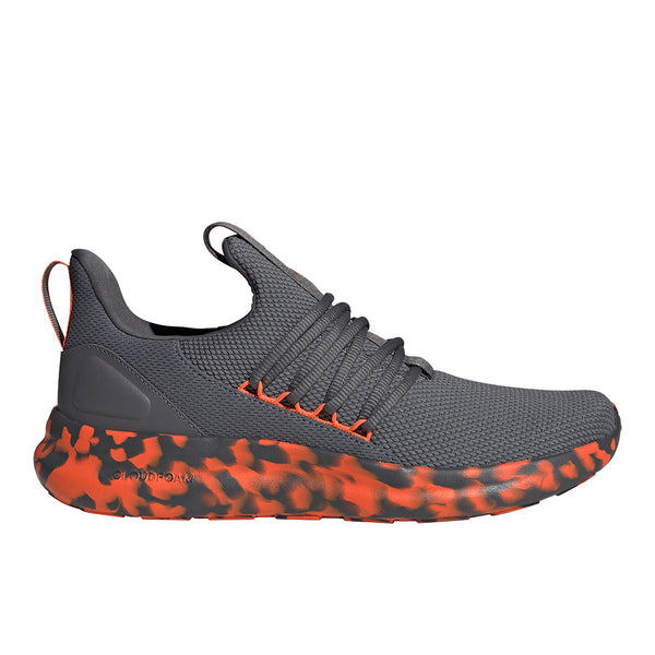 Adidas Lite Racer Adapt 7 Mens Grey Red Lace Up Running Sneakers Shoes Size 13 Adidas Lite Racer Adapt 7.0 Grey Bright Red for sale | eBay main image 4