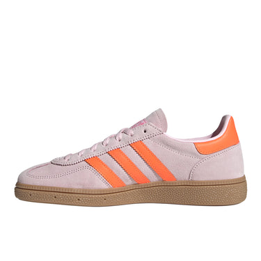 adidas Handball Spezial Shoes - Women's - Clear Pink / Solar Orange / Gum