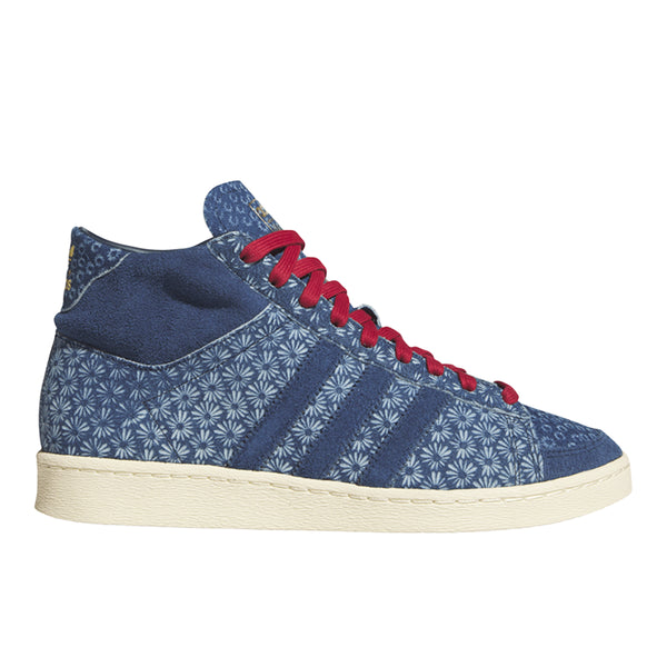 最終！adidas Jabbar Hi Shop Blue Mens Jabbar Hi Lace Up Sneakers – Shoebacca