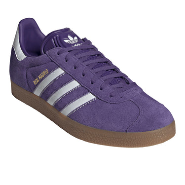 Shop Purple Mens Gazelle Real Madrid Terrace Icons Soccer Shoes – Shoebacca