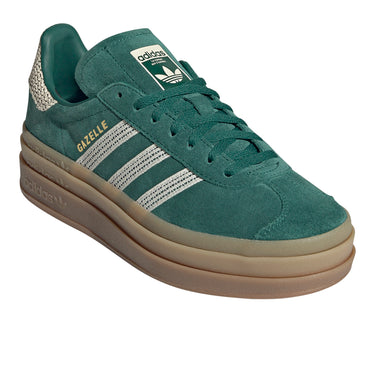 adidas gazelle silver green womens Shop Green Womens Gazelle Bold Lace Up Sneakers – Shoebacca