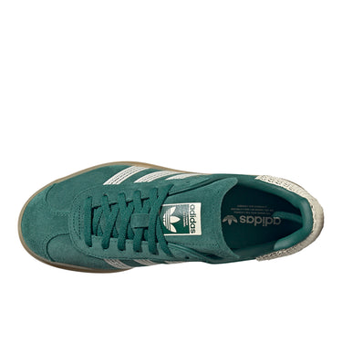 adidas Gazelle Bold Shoes Collegiate Green 5 - Womens Originals Shoes adidas Gazelle Bold Shoes Collegiate Green 5 - Womens Originals Shoes