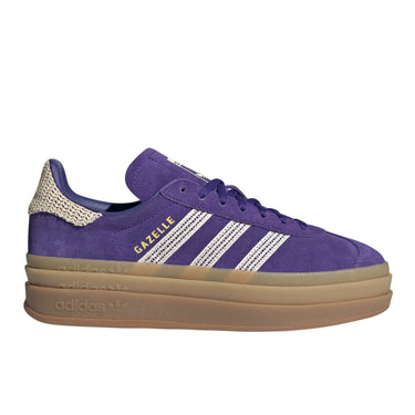 adidas Gazelle Bold Shoes - Women's - Purple / Wonder White / Gold - 9.5 adidas Gazelle Bold Shoes - Women's - Purple / Wonder White / Gold - 9.5