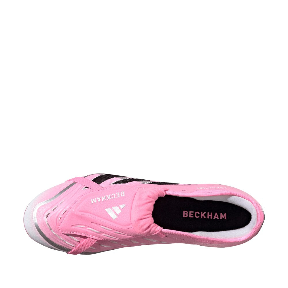 Shop Pink Mens Predator Pro Fold-Over Tongue Firm Ground Beckham
