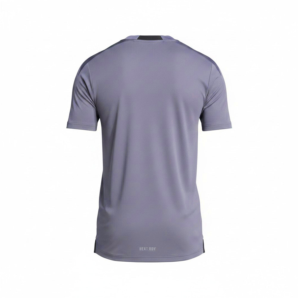 Shop Grey Mens Designed for Training HIIT HEAT.READY Crew Neck