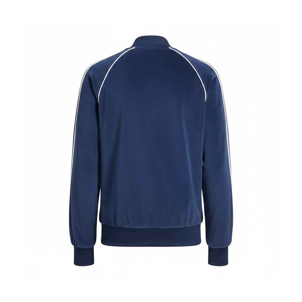 Shop Blue Mens SST Adicolor Velour Full Zip Track Jacket – Shoebacca