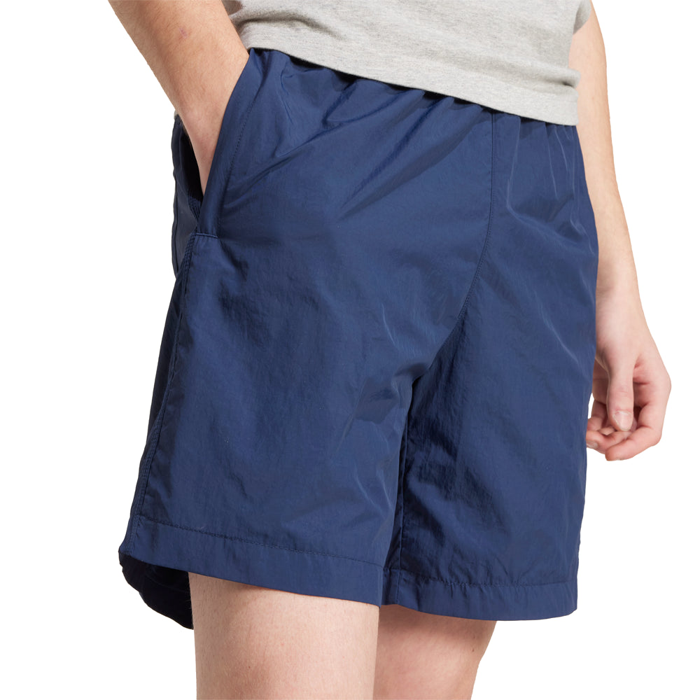 Shop Blue Mens Trefoil Essentials Woven Shorts – Shoebacca