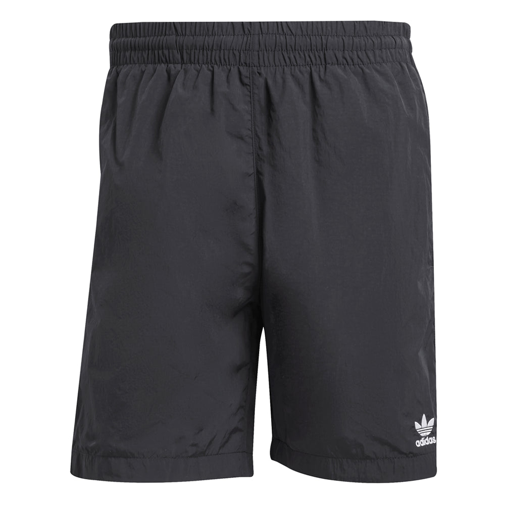 Shop Black Mens Trefoil Essentials Woven Shorts – Shoebacca