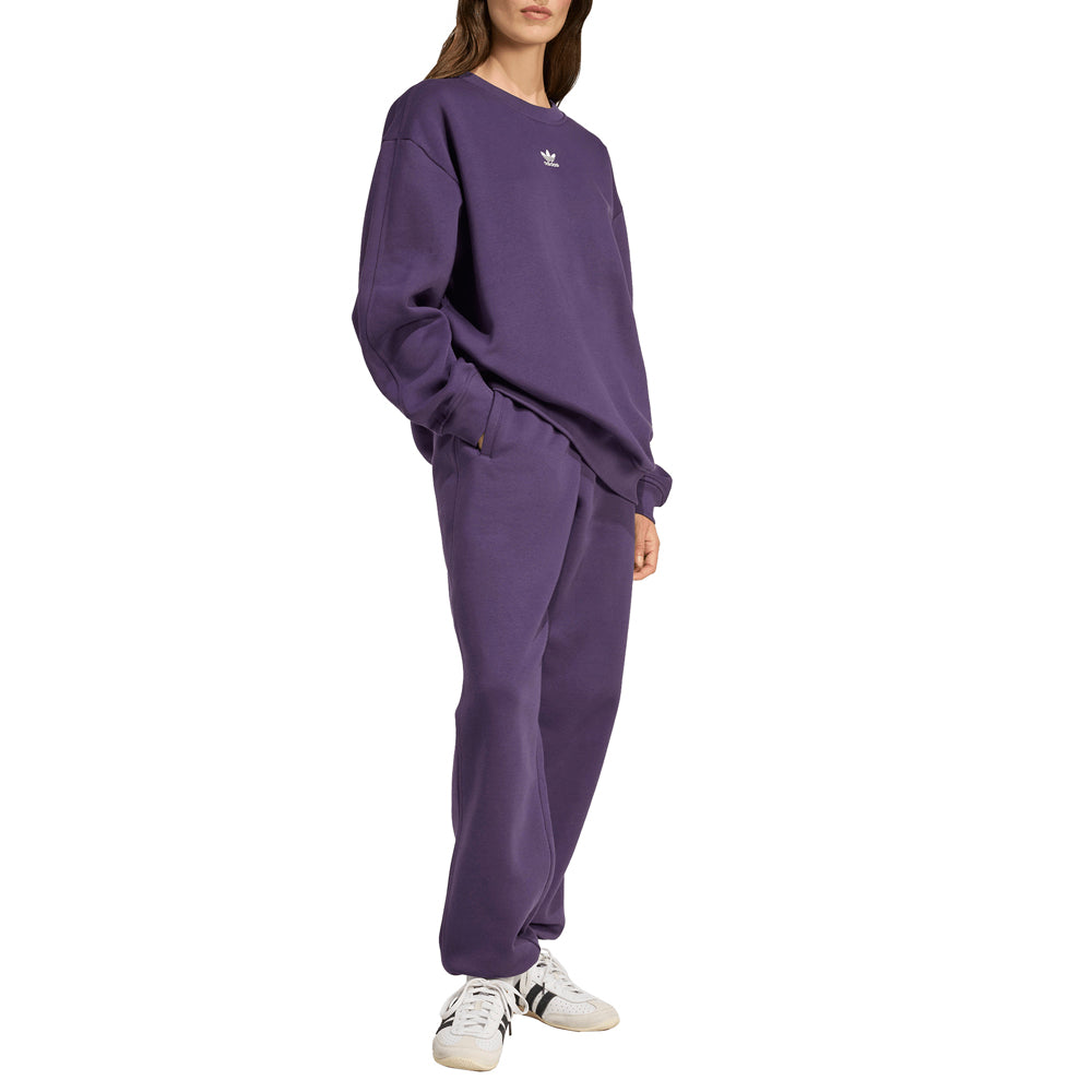 pur スウェット Shop Purple Womens Essentials Fleece Loose Joggers – Shoebacca