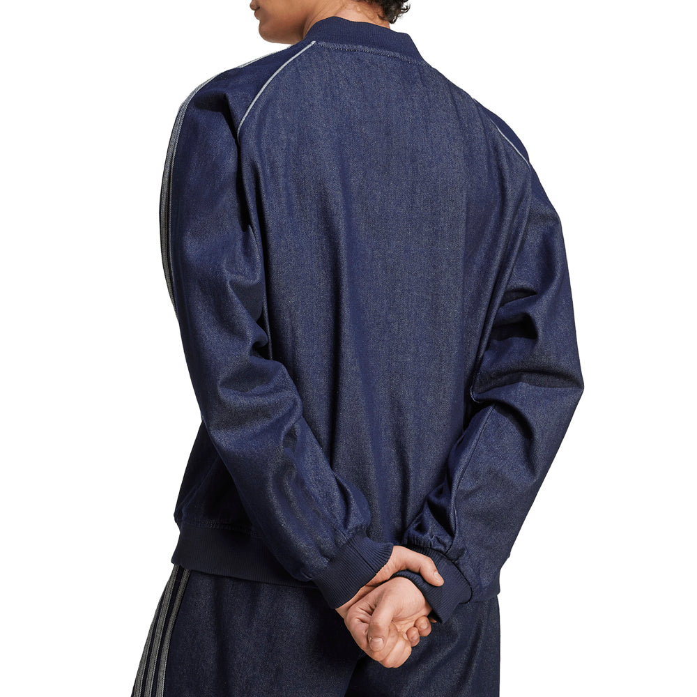Shop Blue Mens SST Adicolor Loose SST Denim Stone Jacket – Shoebacca