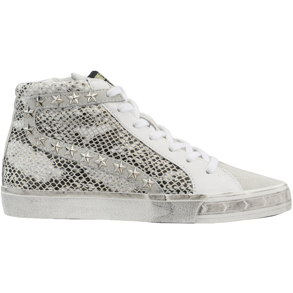 vintage havana high top snakeskin sneakers
