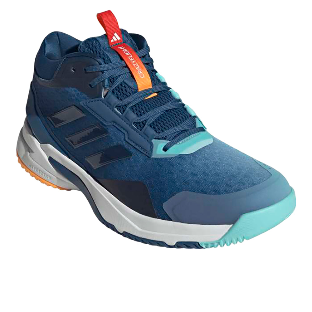 Shop Blue Mens Crazyflight 6 Mid Indoor Volleyball Shoes – Shoebacca