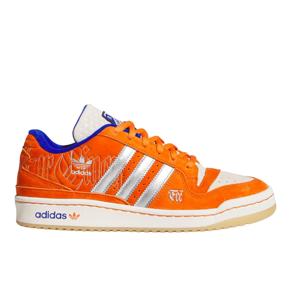 Shop Orange Mens Forum Low CL Lace Up Sneakers – Shoebacca