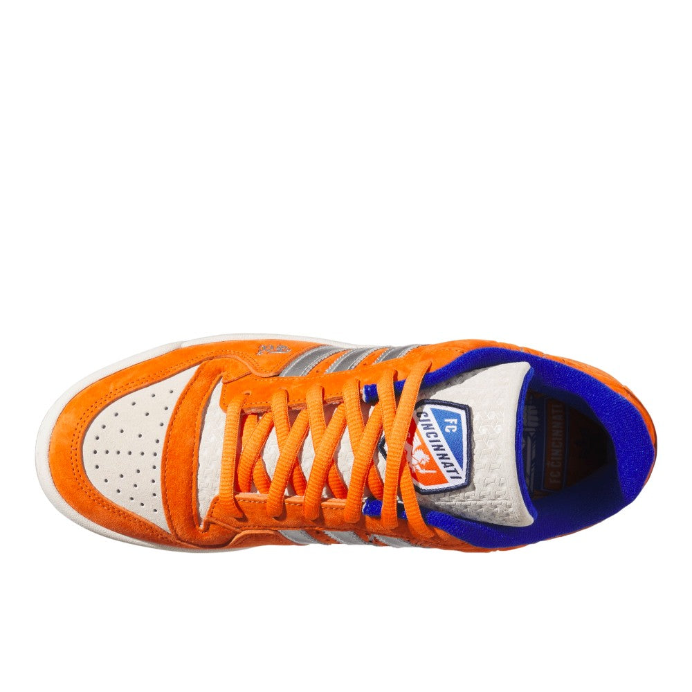 Shop Orange Mens Forum Low CL Lace Up Sneakers – Shoebacca