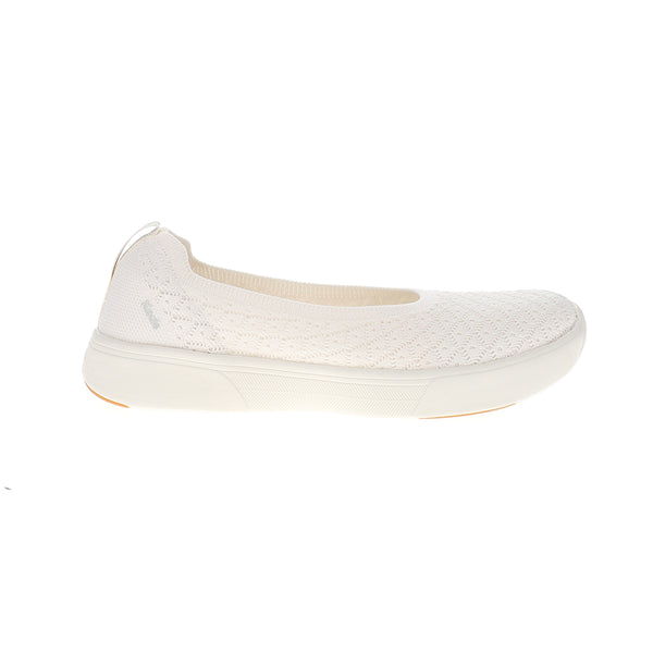 Shop White Womens BlissWalk Skimmer Starburst Slip On Flats