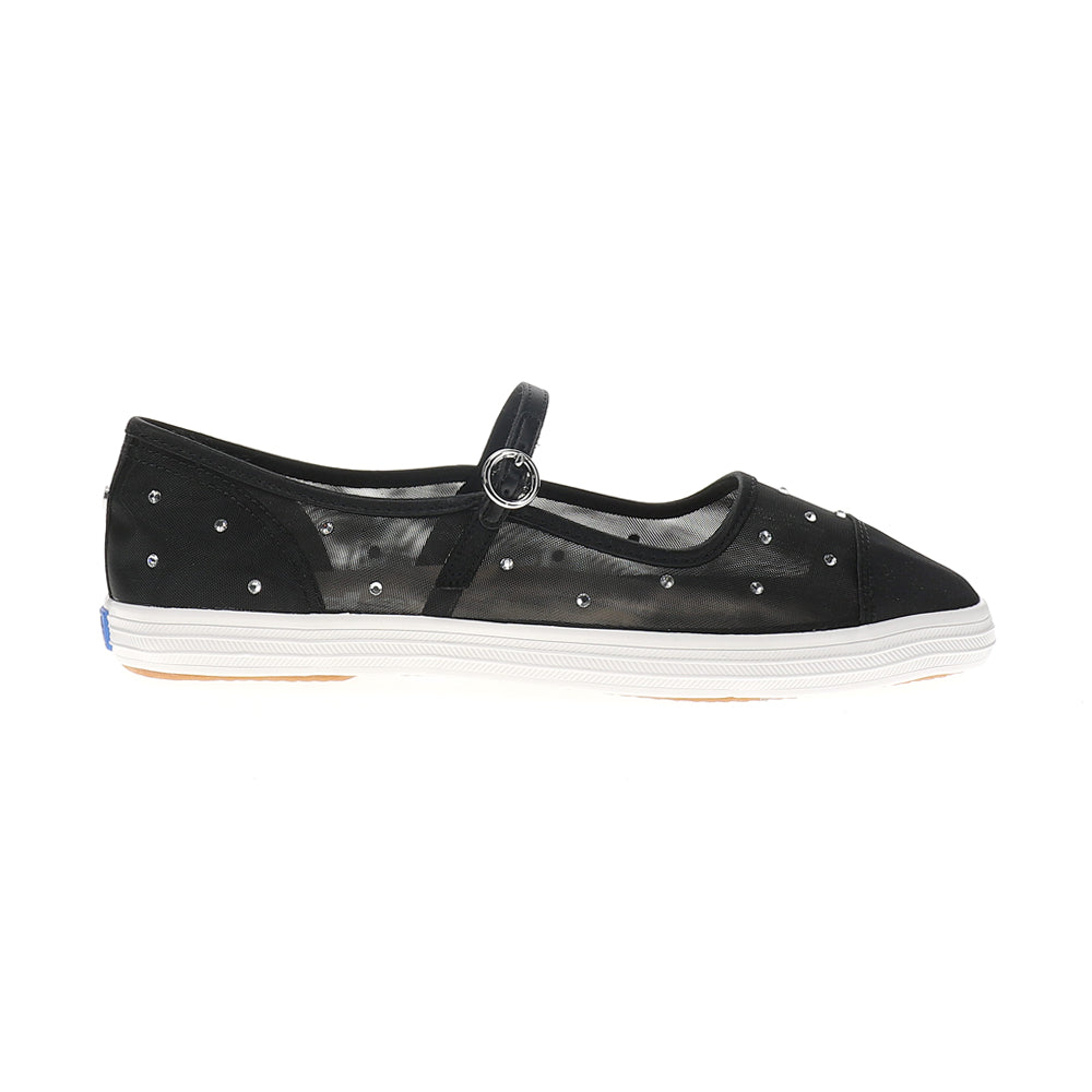 Keds Sneaker Mary Jane Donna Punta Quadrata - Modello Peonia Velata Mesh, Taglia 9