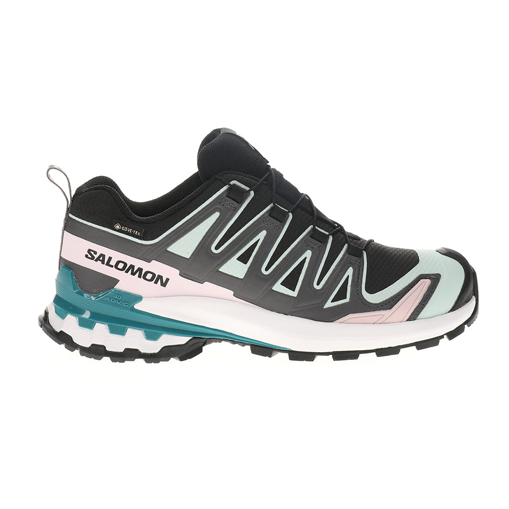 Shop Blue Womens XA Pro 3D V9 GTX Trail Running Shoes â Shoebacca