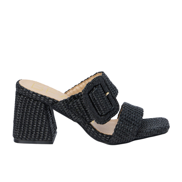 Shop Black Womens Lucy Block Heel Sandals – Shoebacca
