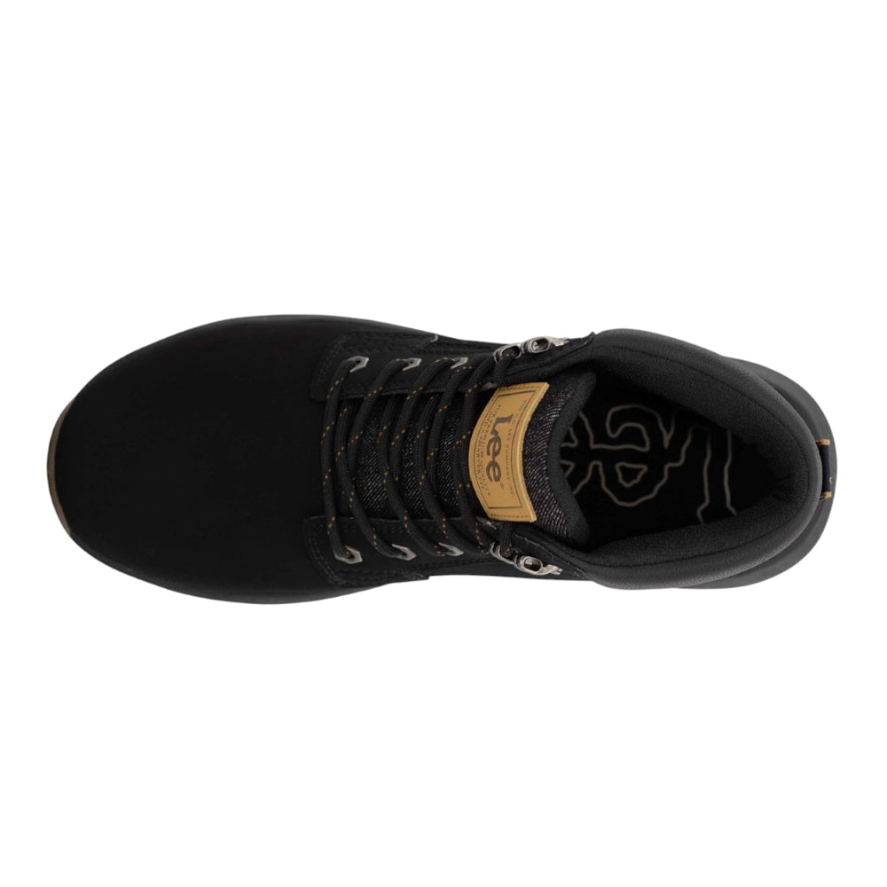 Shop Black Mens Riker Lace Up Boots – Shoebacca