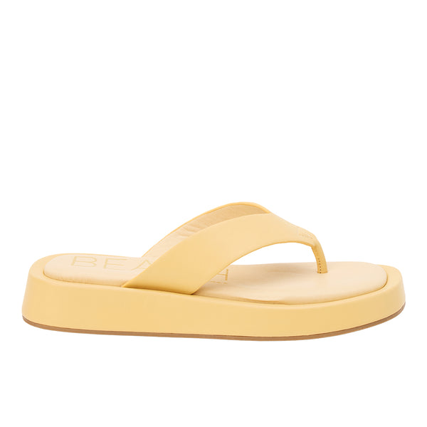Shop Yellow Womens Mallorca Platform Flip Flop Sandals – Shoebacca