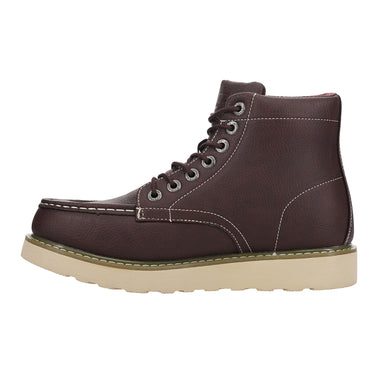 Cypress Round Toe Lace Up Boots