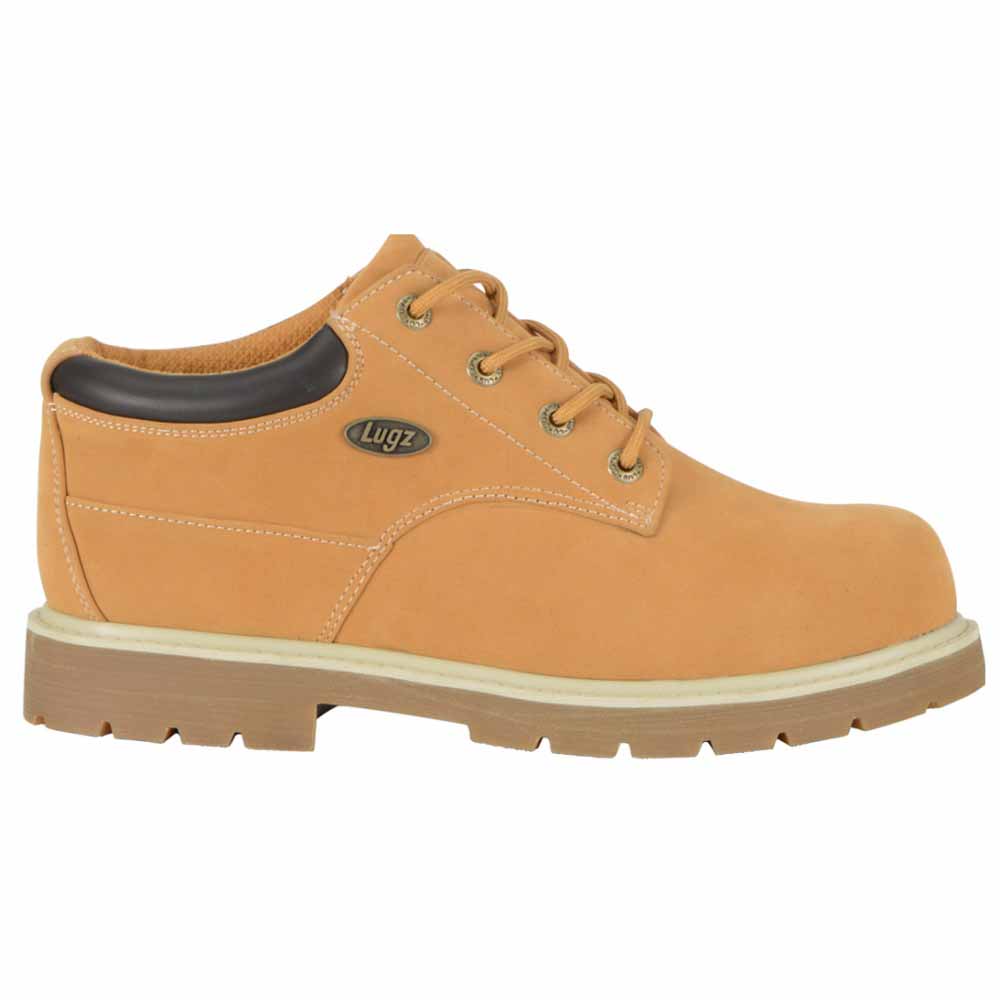 Shop Brown Mens Lugz Drifter Lo LX Waterproof Soft Toe Work Boots