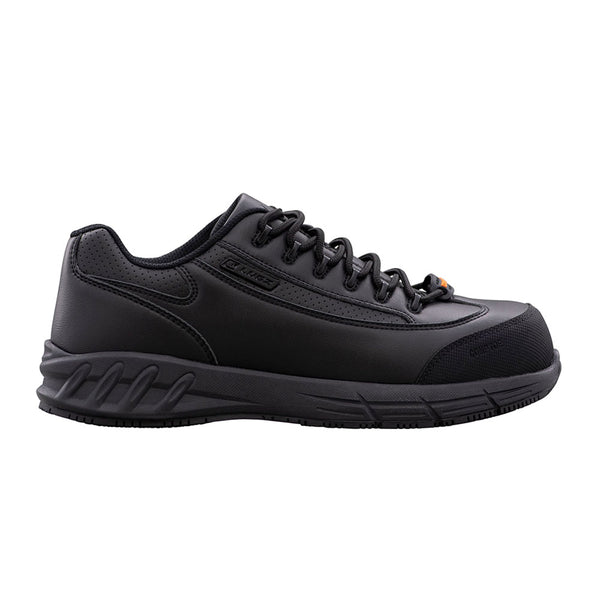 Shop Black Mens Express Slip Resistant Composite Toe Work Shoes