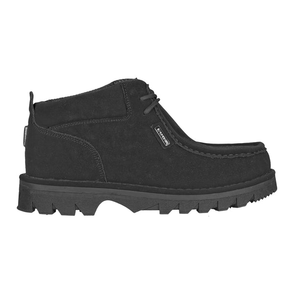 Shop Black Mens Lugz Fringe Round Toe Chukka Boots – Shoebacca display picture 2