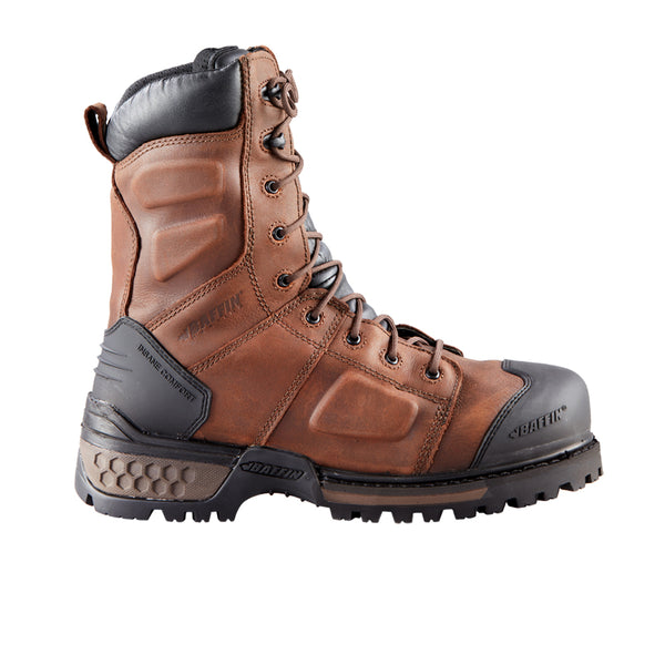 Shop Brown Mens Baffin Hudson Round Toe Lace Up Boots – Shoebacca