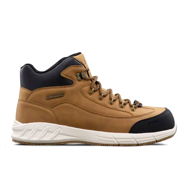 Shop Brown Mens Rapid Slip Resistant Composite Toe Work Shoes