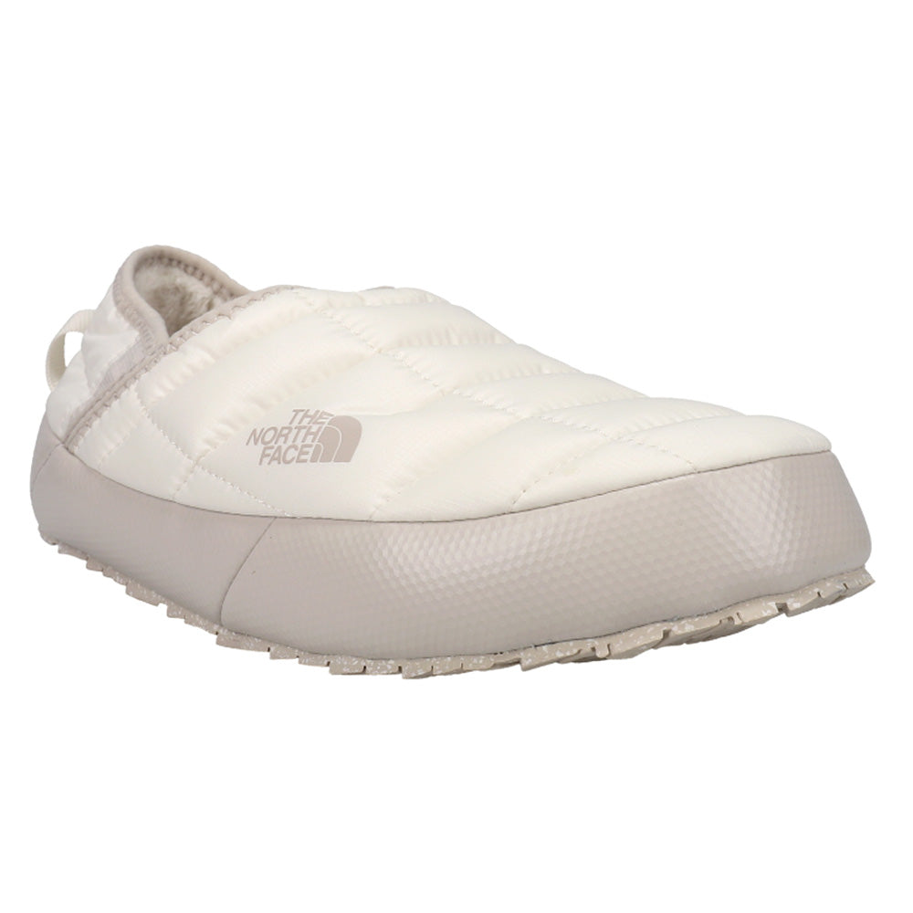 The North Face Women's ThermoBall Traction Mule V, Gardenia White/Silver Grey / 6