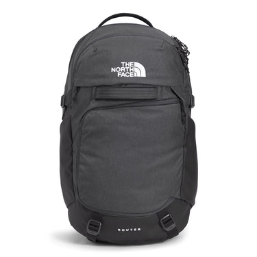 The North Face Router Backpack: Asphalt Grey Light Heather/Black The North Face Router Backpack: Asphalt Grey Light Heather/Black