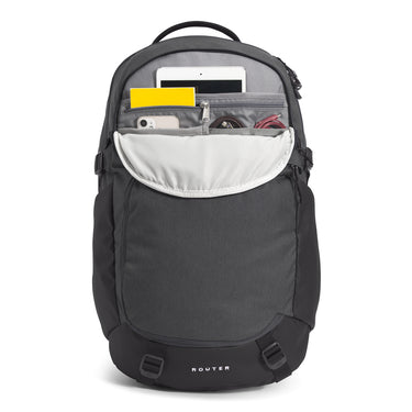 ioffer north face backpack Shop Black, Grey Unisex Router Backpack – Shoebacca