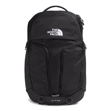 north face black backpack The North Face SURGE Backpack TNF Black/TNF Black