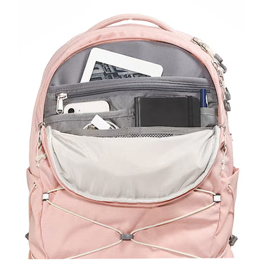 cosmo pink north face backpack The North Face Women's Borealis Backpack: Pink Moss Dark Heather/Gardenia White