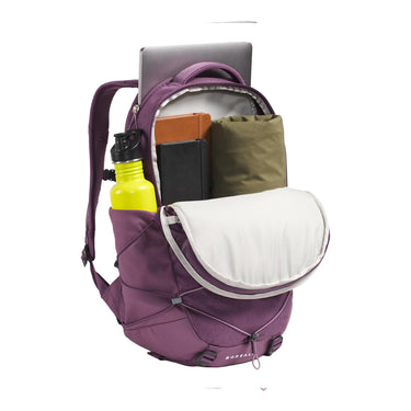 north face backpacks purple The Borealis Backpack Black/ TNF Black The front elastic bungee system allows you to easily store and access items like a jacket or helmet The North Face Women's Borealis