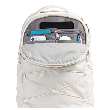 north face backpack women white The North Face Women's Borealis Backpack: White Dune
