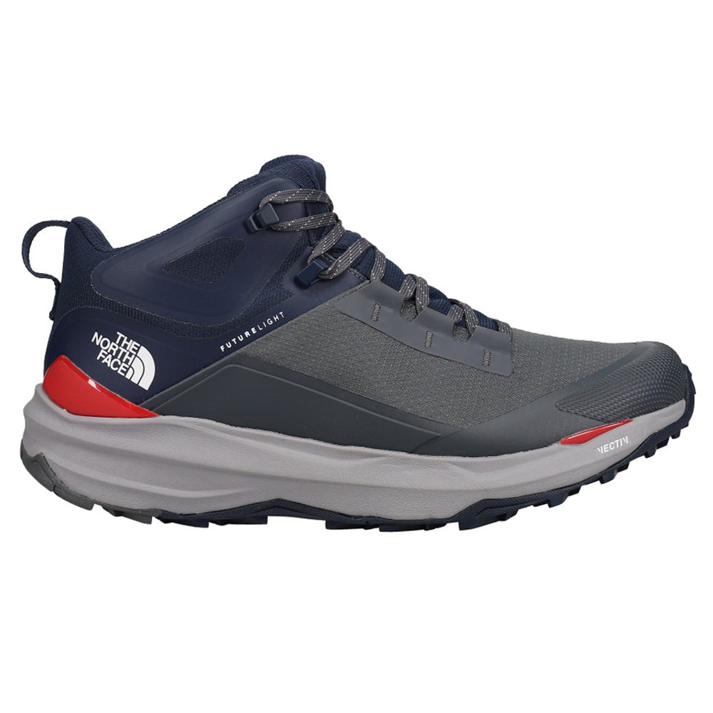 Shop Black Mens The North Face Vectiv Exploris 2 Mid Futurelight Hiking ...