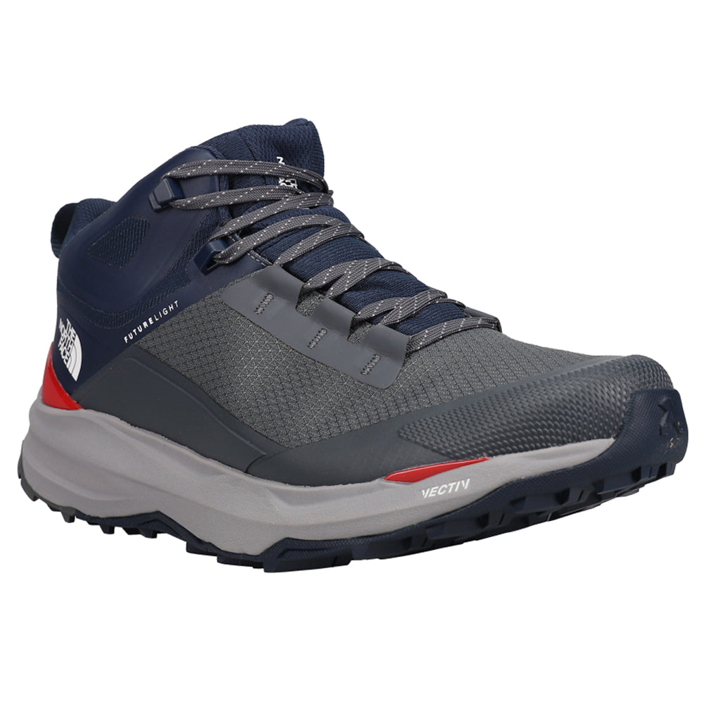 Shop Black Mens The North Face Vectiv Exploris 2 Mid Futurelight Hiking ...